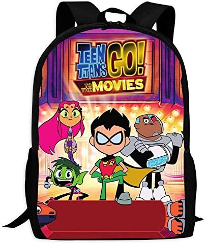 Children's School Bags Teen Ti-Tans Go Printing Backpacks Kids Daypack for Boys Girls