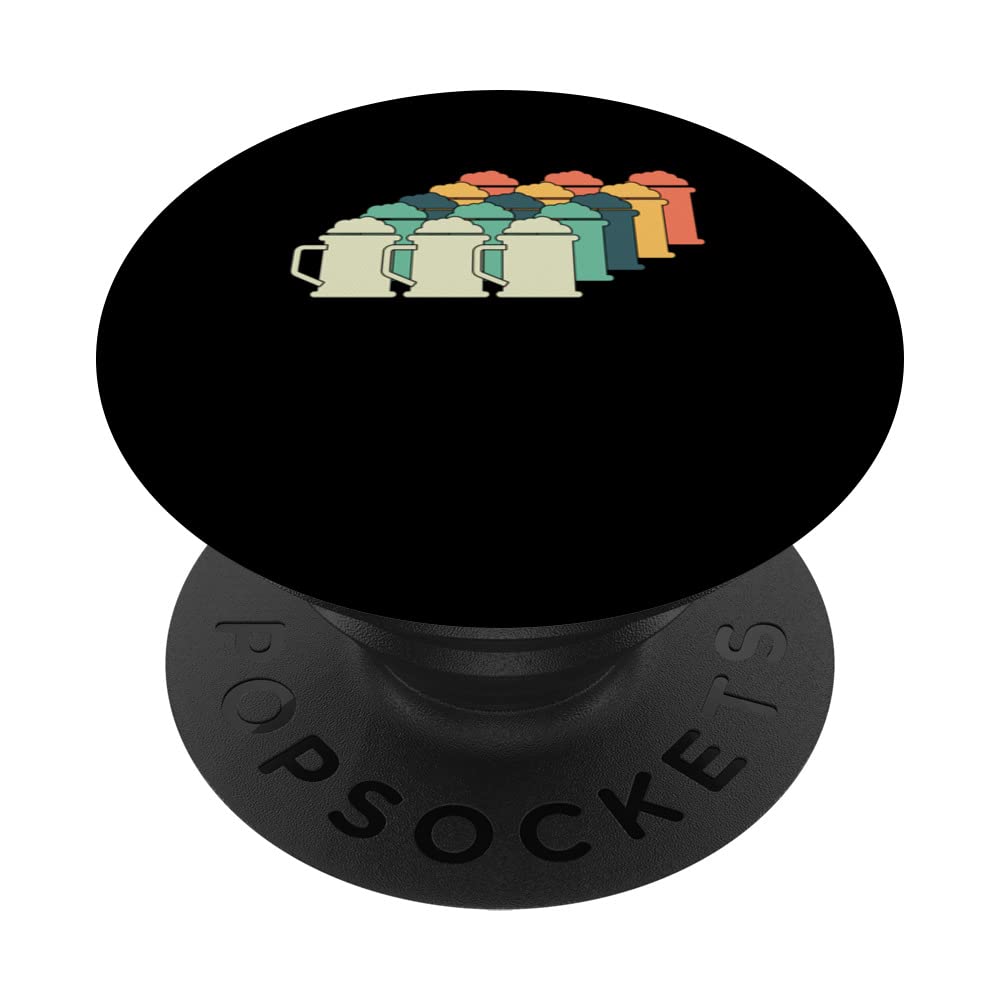 beer mug Drinking Retro PopSockets Swappable PopGrip