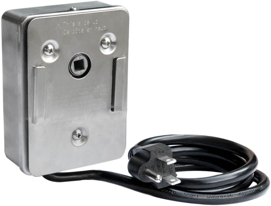 Onlyfire Universal Grill Electric Replacement Stainless Steel Rotisserie Motor 120 Volt 4 Watt On/Off Switch- 40 lb. Load, OEM/ODM, Aftermarket : Garden & Outdoor