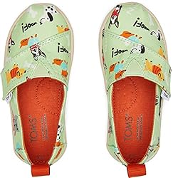 TOMS Toddlers Alpargata Loafer Flat, Pistachio