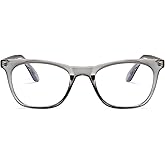2SeeLife Blue Light Reading Glasses for Men & Women – Small-Medium Fit, Sturdy Frame, Spring Hinges, Premium Readers, Gray, +1.50