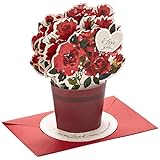 Hallmark Paper Wonder Pop Up Valentines Day Card, Displayable Bouquet (Today, Tomorrow, Always)
