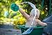 Loofah Bath Sponge XL 70g Set of 3 Tropical Colors by À La Paix -Soft Exfoliating Shower Lufa for Silky Skin -Long-Handle Mesh Body Poufs -Men and Women's Luffas -Soft Texture -Full Cleanse & Lather