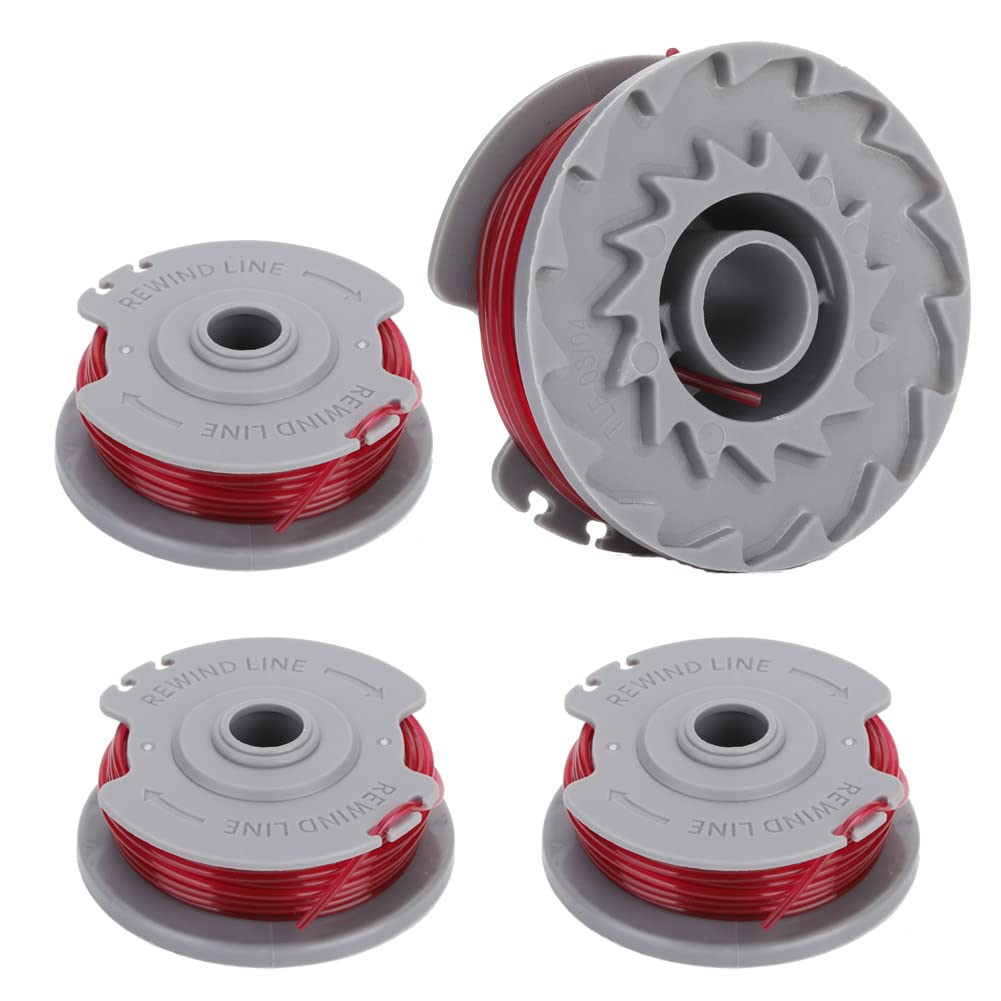 Moritale Wire Spools for Gardena 5306-20 Art 8844 8845 TurboTrimmer SmallCut 300 Brush Cutter Nylon Reflex (4 pieces)