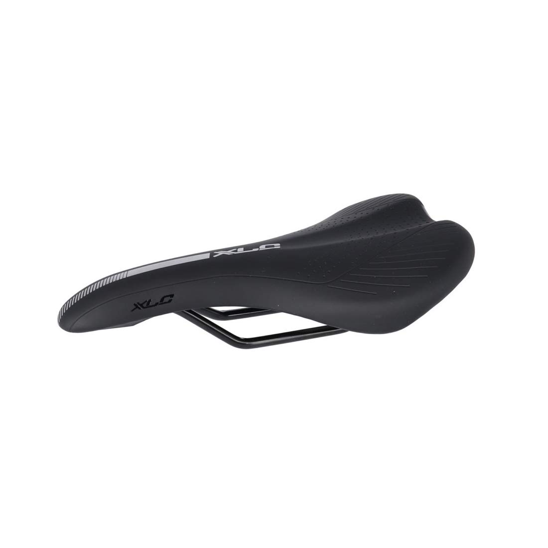 XLC Unisex – Adult SA-B05 ATB/Trekking Saddle, Black, Dimensions: 260 x 155 mm