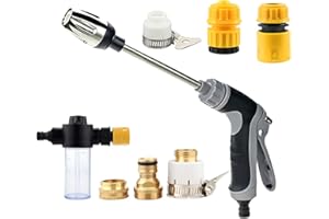 Aquoxis Pressure Washer Nozzle Multi-Use Cleaning Tool with Convenient Setup Universal Fit for Garden Hoses Ideal for Outdoor