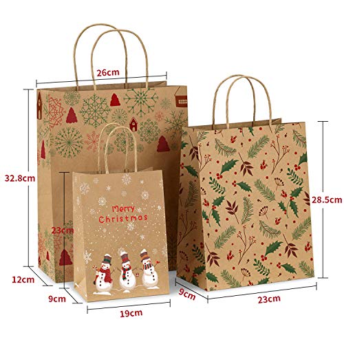 reusable xmas bags