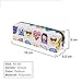 KooJoee Emoji Pen Pencil Case With Zipper for Kids/Girls/School Students/Teenagers(Pake of 4 Pieces)