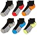 Fruit of the Loom Boys' 6-Pair Half Cushion Ankle Socks