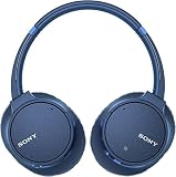 Sony WH-CH700N Wireless Bluetooth Noise Canceling Over the Ear Headphones with Alexa Voice Control - Blue
