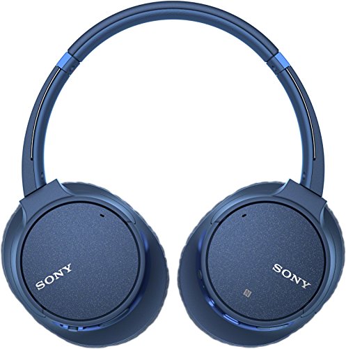 Sony WH-CH700N Wireless Bluetooth Noise Canceling Over the Ear Headphones with Alexa Voice Control - Blue