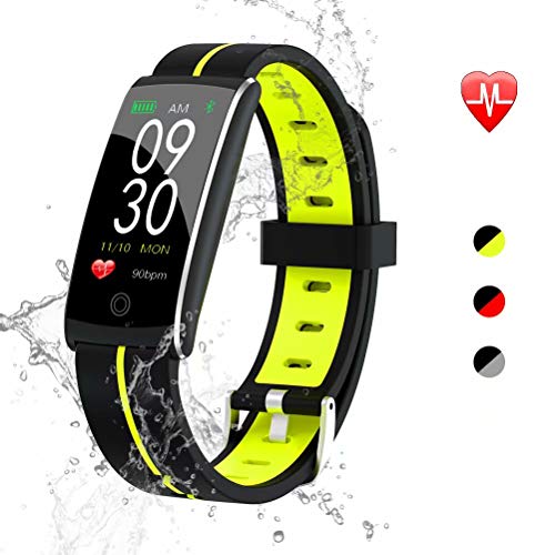 maxtop Fitness Tracker Waterproof - Color Screen Display, Magnetic Suction Charging, 14 Functions Fi maxtop Fitness Tracker Waterproof - Color Screen Display, Magnetic Suction Charging, 14 Functions Fi