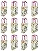ASVP Shop Alice in Wonderland Party Favor Bags - Pack of 12 - Mad Hatter Party - Alice in Wonderland Party Supplies