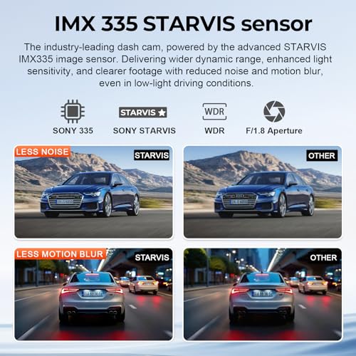 MANGOAL Dashcam 4K+1080P Front and Rear, OEM Look Dash CAM Car, Customized for Volvo XC60 2013 2014 2015 2016 2017 (Model A), T5 T6 Gen 1 Facelift Accessories, 128GB Card