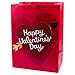 Hallmark Oversized Valentine's Day Gift Bag (Glitter Heart and Arrow)