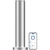 Hotel Scent Diffuser Machine -Cordless Rechargeable Diffuser for Whole House- Scent Air Machine for Home -App Bluetooth Control - Waterless Essential Oil Diffuser for Large Room, Studio Office -Silver