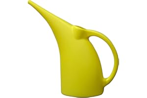 KP KOOL PRODUCTS Small Watering Can 1/2 Gallon for Indoor Plants - Outdoor Watering Can for Garden - Yellow Plant Waterer - 1 Pack
