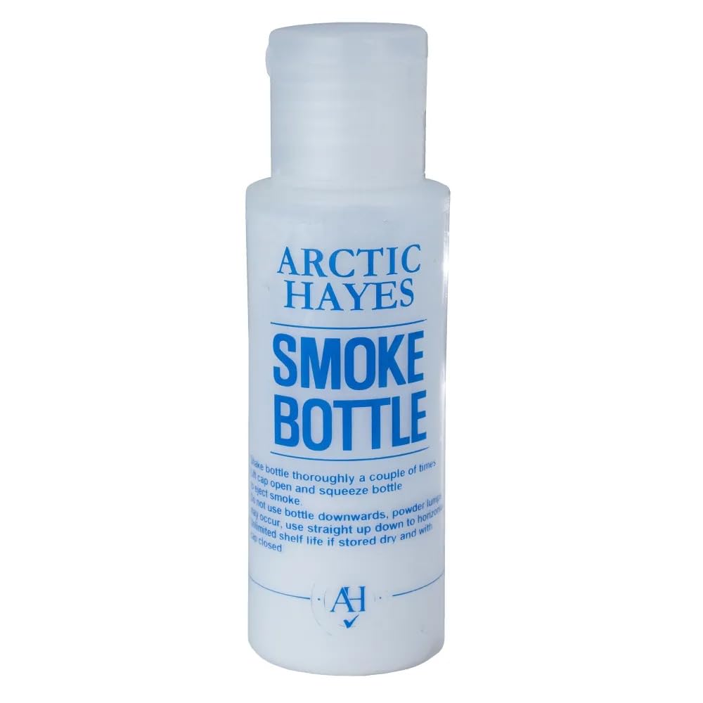 Arctic Hayes Smoke Bottle Powdered Smoke, up to 300 Puffs per Bottle