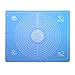 DAIWEIS Extra Large Silicone Baking Mat for Pastry Rolling with Measurements Pastry Rolling Mat, Reusable Non-Stick Silicone Baking Mat (blue)
