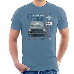 Volkswagen Golf GTI Racing Distressed Men’s T-Shirt