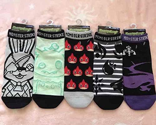 Amazon Co Jp しまむら モンスト 靴下 5種類セット 2527cm ホビー 通販