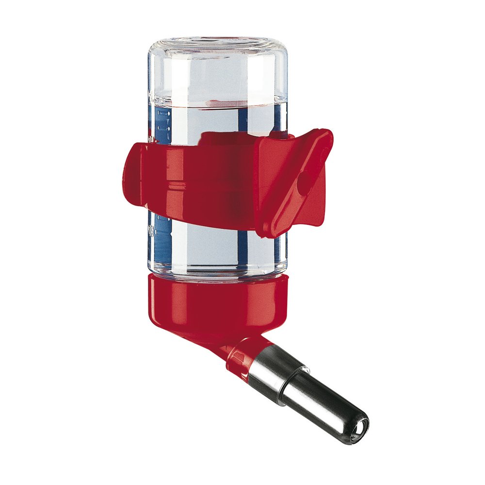 Water Dispenser for Hamsters, Mice, Gerbils FPI 4660 DRINKY, 75 cc, Suitable for Mesh Cages, Mixed Colours