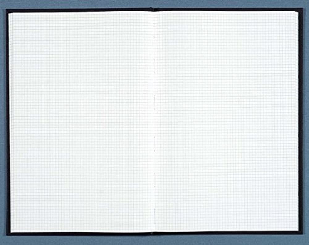 Le Dauphin - Ref. 756D - 1 Register - Dimensions 34 X 22.5 cm - 5x5 Grid Print - Small Squares - 90 g Interior Paper - 592 Pages - Hard Cover Covered with Black Cloth