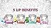 Softlips Cube 5 in 1 Lip Care - Strawberry, 0.23 oz (6.5g)