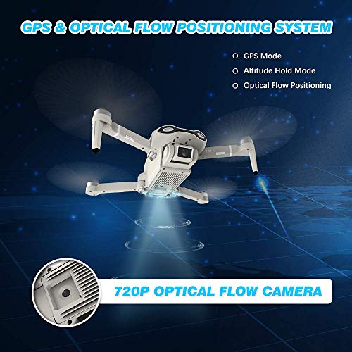 GPS Drone with 4K Camera for Adult - Brushless Motor, Optical Flow Positioning, 5GHz Transmission FPV RC Quadcopter, GPS… - Image 3