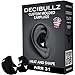 Decibullz Custom Molded Earplugs 31dB Highest NRR. Comfortable Hearing Protection for Shooting, Travel, Sleeping, Swimming, Work and Concerts. Add to Cart Now!
