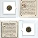 THE GLADIATORS OF ROME - Authentic Roman Bronze Centenionalis Coin of Constantius II in Mini Folder with Certificate of Authenticity - Genuine Ancient Antique from 337-361 AD - Historical Souvenir with COA
