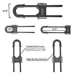 4 Pack Child Proof Sliding Cabinet Door Code Locks