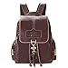 Coofit Women's Synthetic Leather Backpack Purse Shoulders Bag Travel Bag Daypack