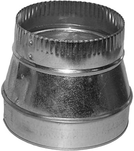 6 to 4 Duct Reducer-Ductwork-Heating Duct-Air Duct-Ventilation Fittings by Sheet Metal Kid