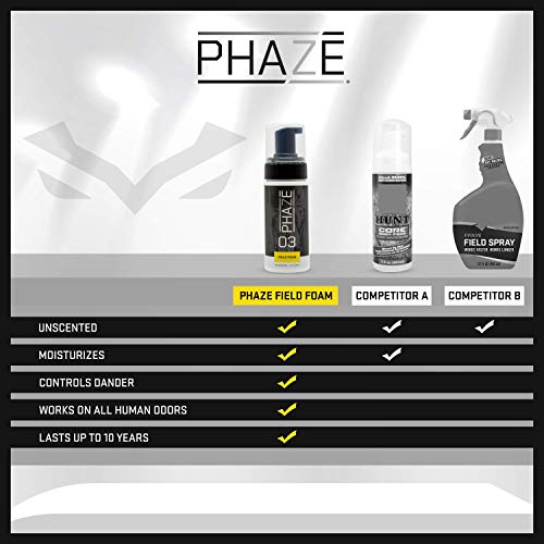 PhaZe 3 Field Foam 1 Deer Hunter's Scent Elimination & Scent Control