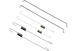 LKXHarleya 6pcs Throttle Return Spring Kit Carburetor Spring Assortment Governor Link Rod Speed Control Spring for Honda GX140 GX160 GX200