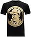 tees geek El Chapo Guzman Currency Men's T-Shirt (Large) - Black
