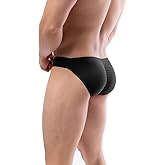 Summer Code Mens Bikini Briefs Soft Breathable Bulge Pouch Underwear Micro Mesh Panties Scrunch Butt Underpants