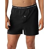 Hanes Men's TAGLESS Knit Boxers with Comfort Flex Waistband (3 Pack)