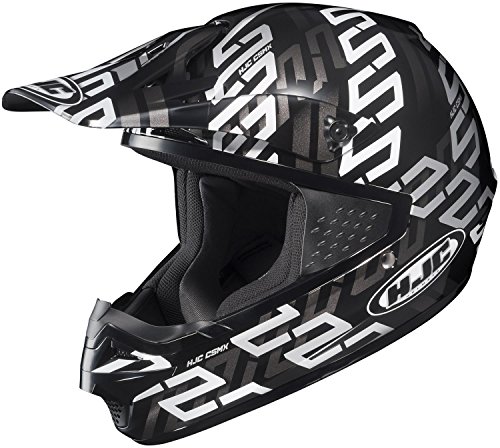 HJC Link Men's CS-MX Motocross/Off-Road/Dirt Bike Motorcycle Helmet - MC-5 / Large
