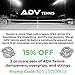 ADV Tennis Vibration Dampener | Set of 3 | Ultimate Shock Absorbers for Racket and Strings | Premium Quality, Durable, and 100% Reliable | Newest Technology (Midnight | Max Sorb 3-Pack)