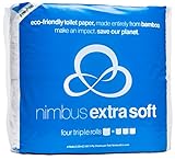 24 Rolls ULTRA Soft Eco Friendly Bamboo Toilet Paper, Nimbus Eco Stratus 2-ply, 300 sheets/roll