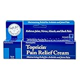 Topricin Pain Relief Therapy Cream (2 oz) Fast Acting Pain Relieving Rub for Arthritis, Back & Neck Aches, Fibromyalgia, Sciatica, Plantar Fasciitis, Sore Muscles & Joints, Carpal Tunnel, Chronic Pain