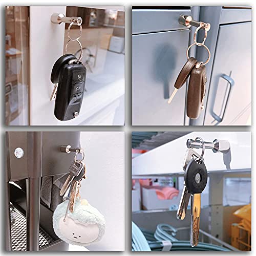 Keychain for Testing Brass,Keychain Pocket for Purse