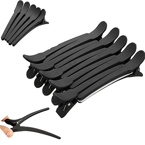 image for Boufanu 12Pcs Durable Beauty Tools Professional Black Matte Hair Styli