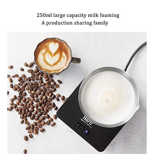 SYTH Elektrischer Milchschaumhersteller Milchaufschäumer und Wärmer Automatischer Heiß- und Kaltmilchaufschäumer 400 ml… – Bild 7
