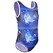 BAOHULU Leotard for Toddler Girls Gymnastics Shiny Athletic Dance Clothes Active Wear B136_Blue_12A