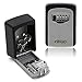 Key Lock Box for Outside Wall Mount 4 Digit Combination Lock Box Security Key Storage Lock Box