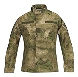 Propper Men's Army Combat Uniform (ACU) Coat, A-TACS FG Camo, Large Regular