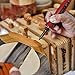 Wood Burning Kit 22 PCS Tools Set. Professional Pyrography Kit – Woodburning Pen, Embossing, Carving, Soldering Tips, Hot Knife, Stencil, Stand, Carrying case ✮Bonus E-Book✮ Arts and Crafting Supplies